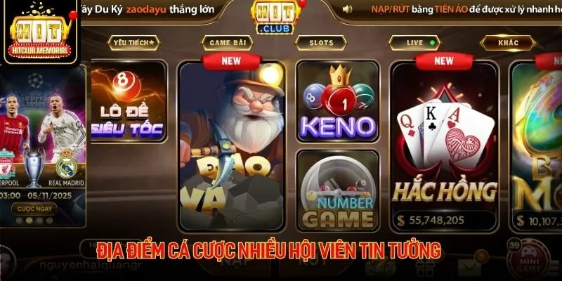 Địa điểm cá cược nhiều hội viên tin tưởng Địa điểm cá cược nhiều hội viên tin tưởng